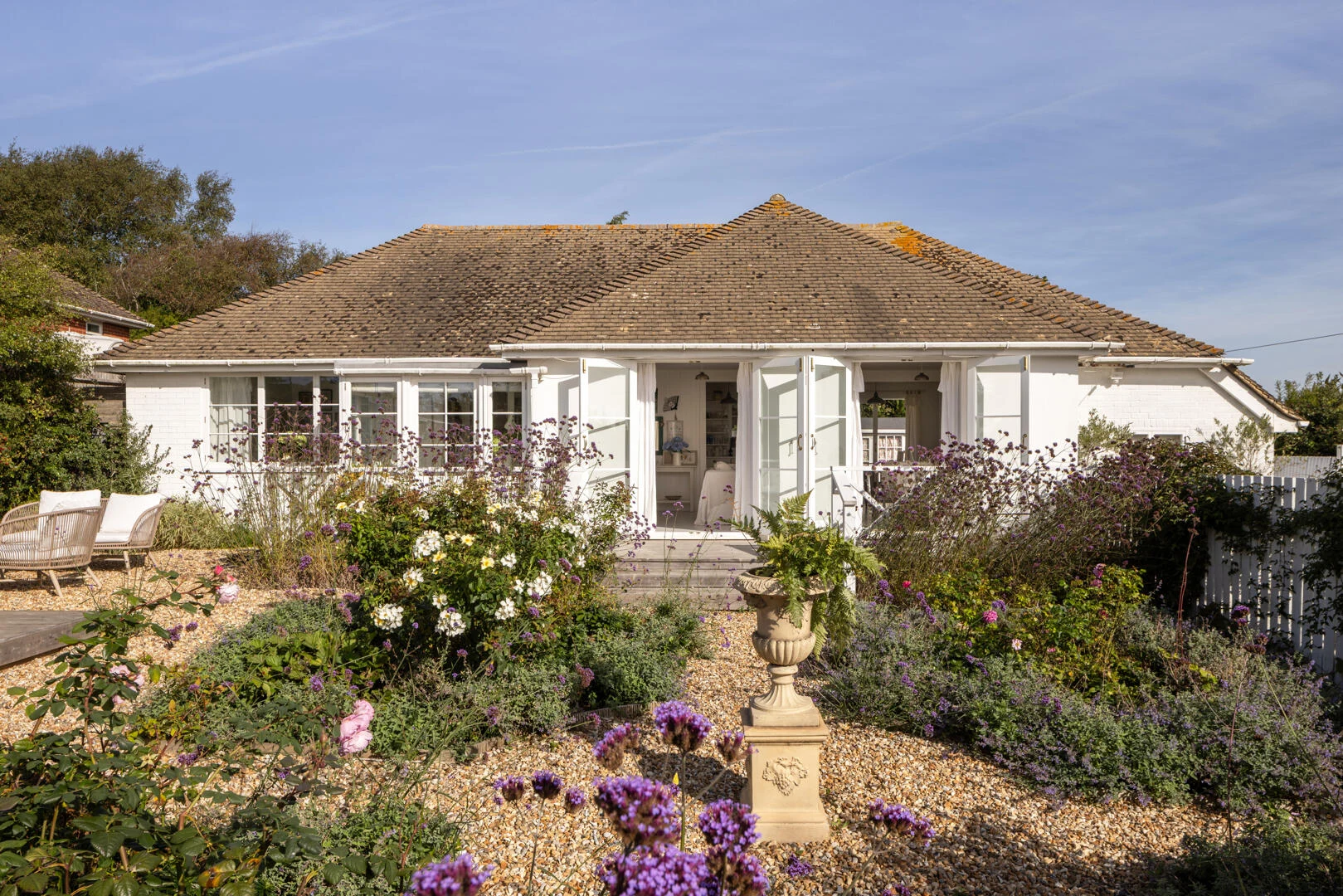 Coppercoin exterior and garden