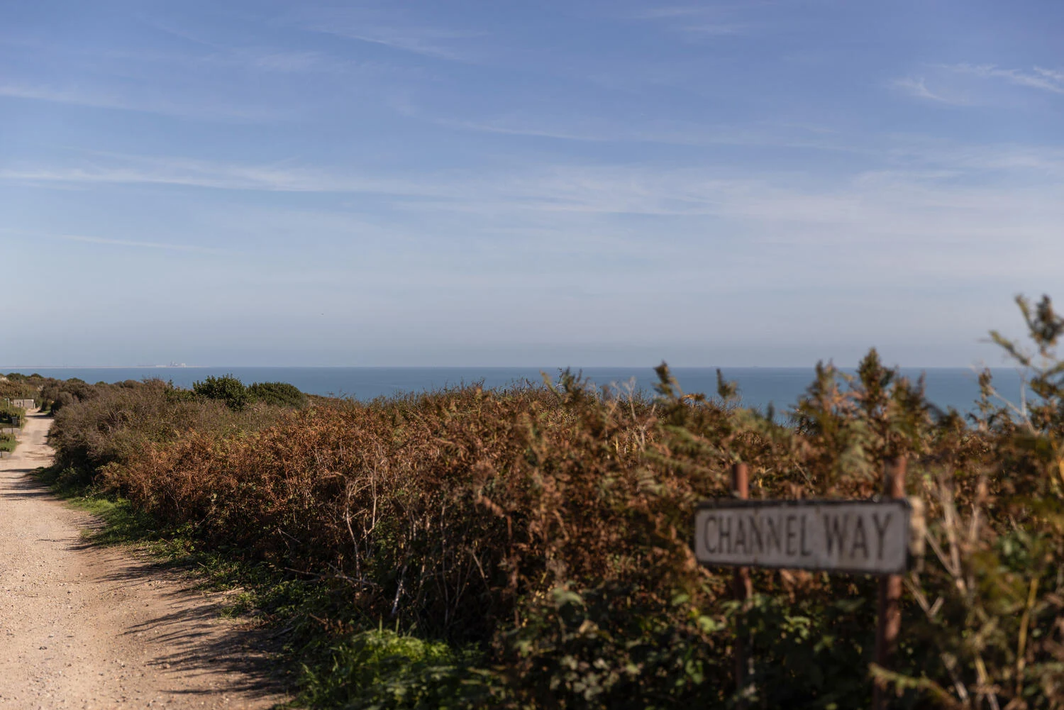 Coastal setting and sea view